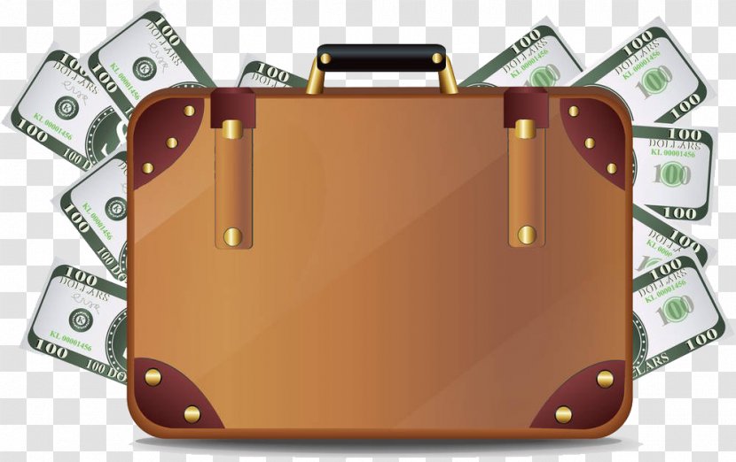 Money Suitcase Clip Art - Bill In The Transparent PNG