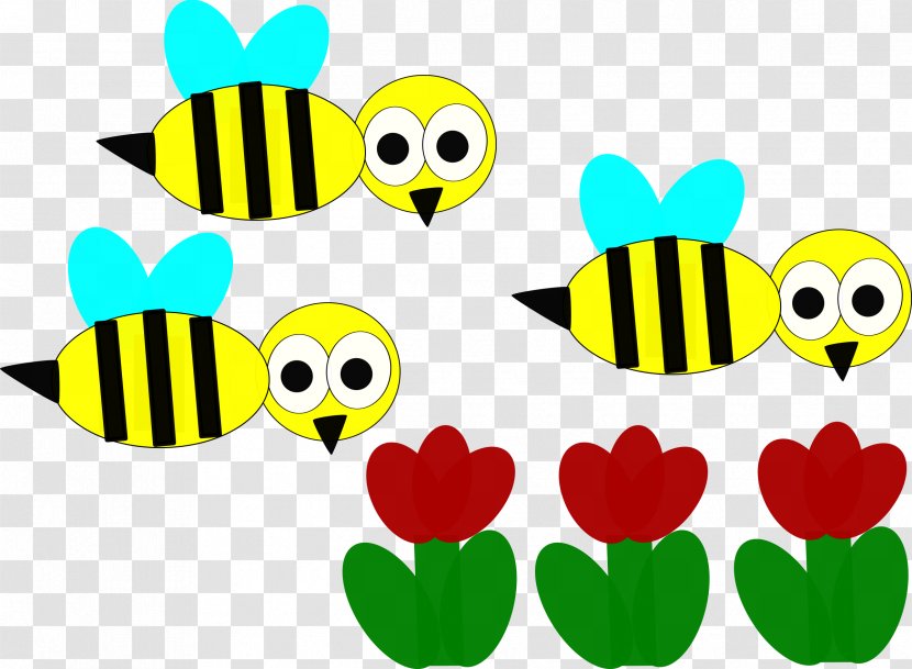 Bee Drawing Clip Art - Leaf - Bees Transparent PNG