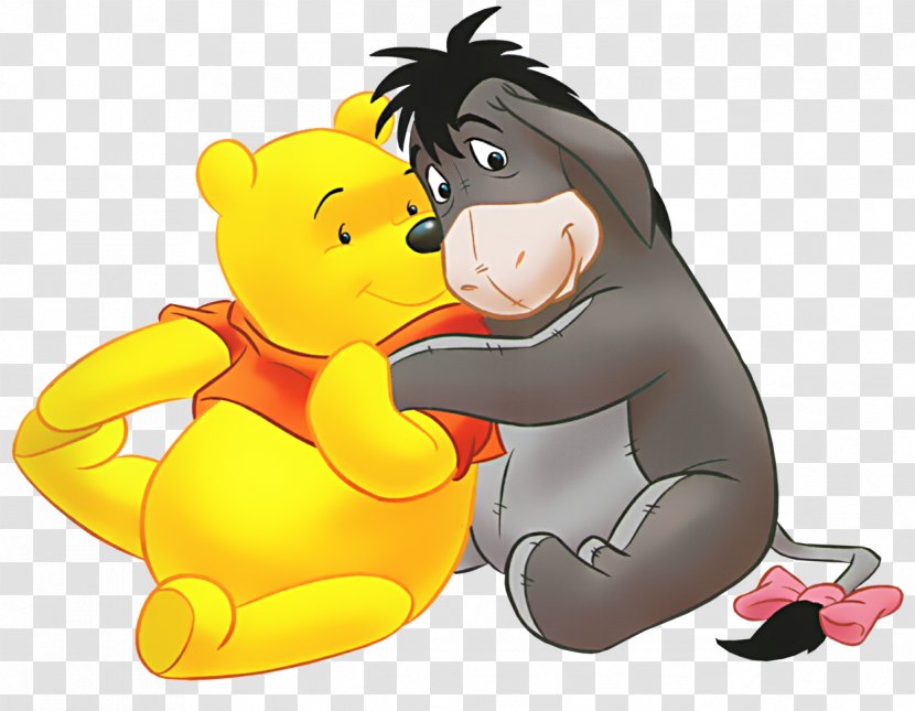 Winnie-the-Pooh Eeyore Tigger Winnipeg Hug - Watercolor - Winnie The Pooh Transparent PNG