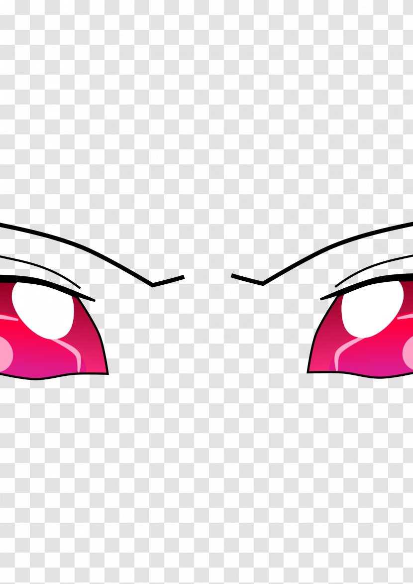 Glasses Clip Art - Red - Eyes Transparent PNG