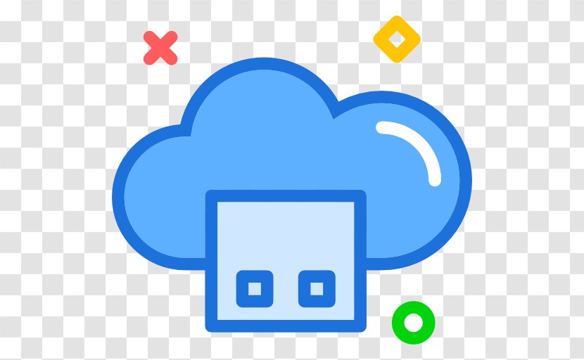 Cloud Computer - Area - Text Transparent PNG