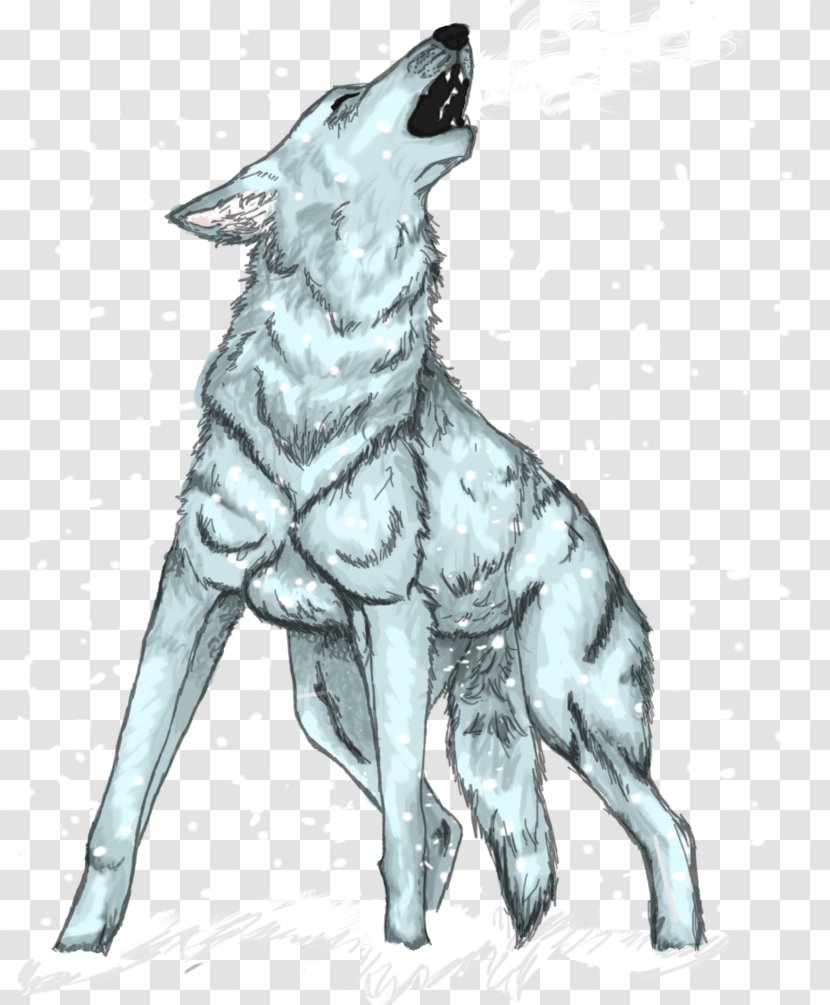 Saarloos Wolfdog Czechoslovakian Dog Breed - Carnivoran - Howling Wolf Transparent PNG