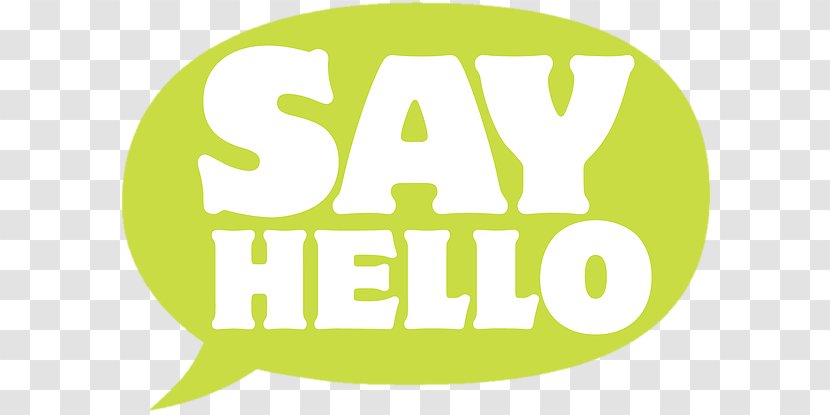 Hello Greeting Logo Online Chat Transparent PNG