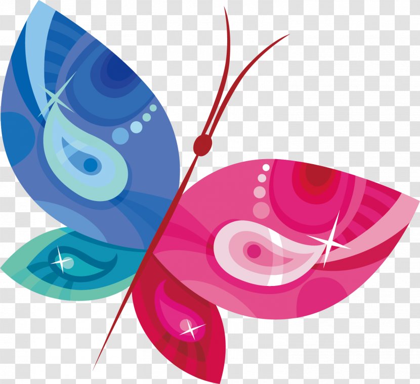 Butterfly Icon Design Illustration - Dream Colorful Transparent PNG