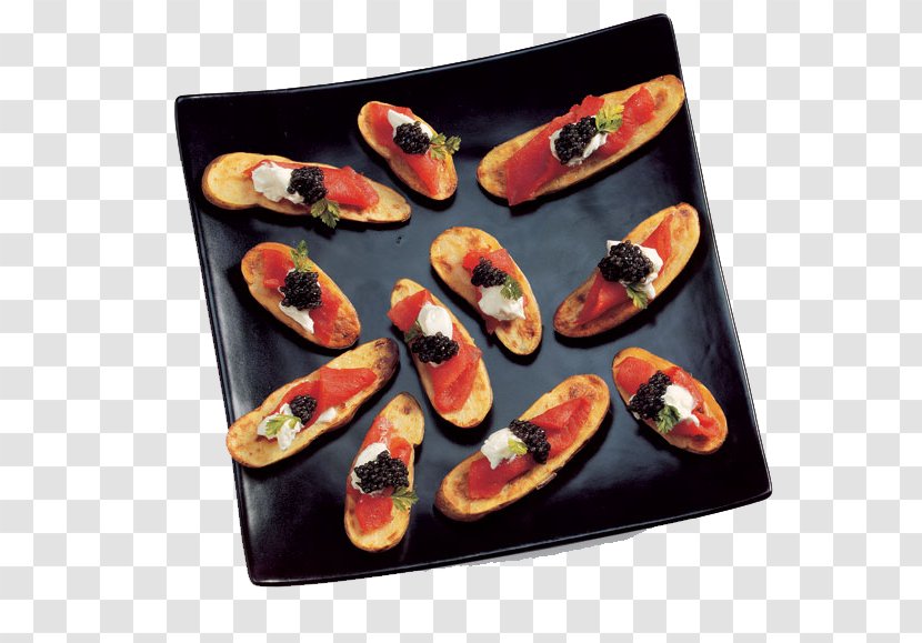 Mussel Animal Source Foods Shoe Hors D'oeuvre - Recipe - Fingerling Potato Transparent PNG
