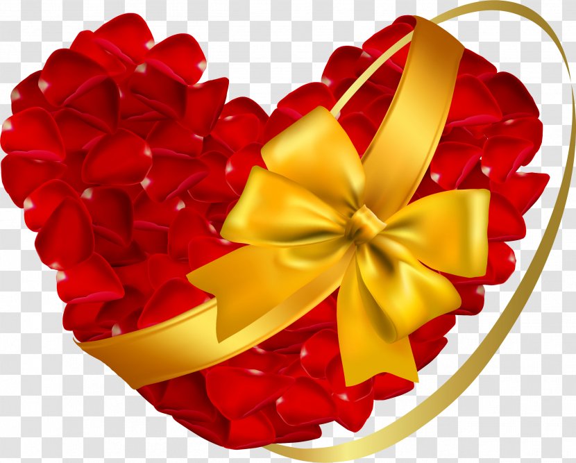 Valentine's Day Red - Cut Flowers - Lovely Transparent PNG