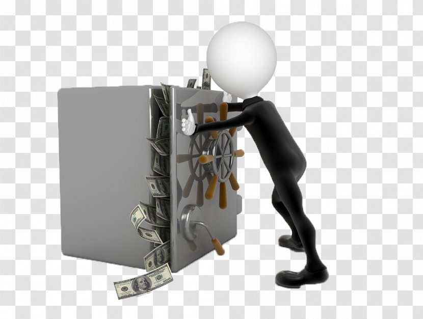 Money Safe Deposit Box Stock Photography Bank Vault - Push The Transparent PNG