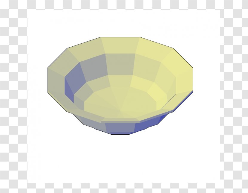 Plastic Bowl - Yellow - Design Transparent PNG