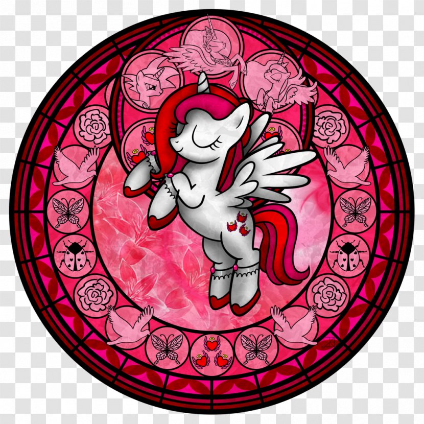 Twilight Sparkle Pony Stained Glass Window - Tree Transparent PNG