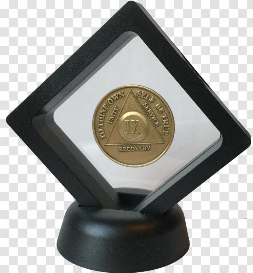 Sobriety Coin Display Stand Medal Challenge - X Rack Transparent PNG