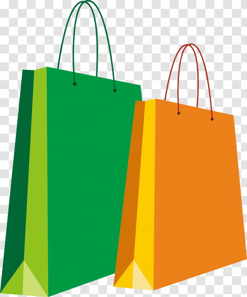 Shopping Bag Clip Art - Brand - Vector Flat Transparent PNG