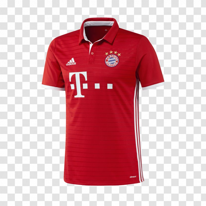 FC Bayern Munich Pelipaita 2017–18 UEFA Champions League Euro 2016 Jersey - Tennis Polo Transparent PNG