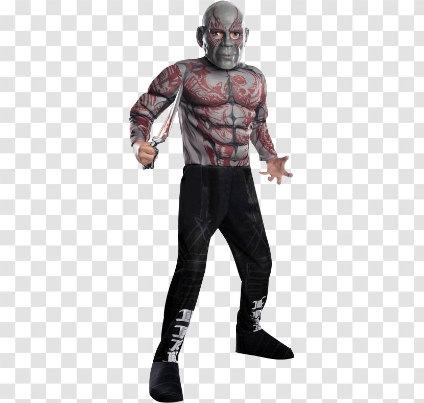 Drax The Destroyer Star-Lord Rocket Raccoon Gamora Groot - Party City Transparent PNG