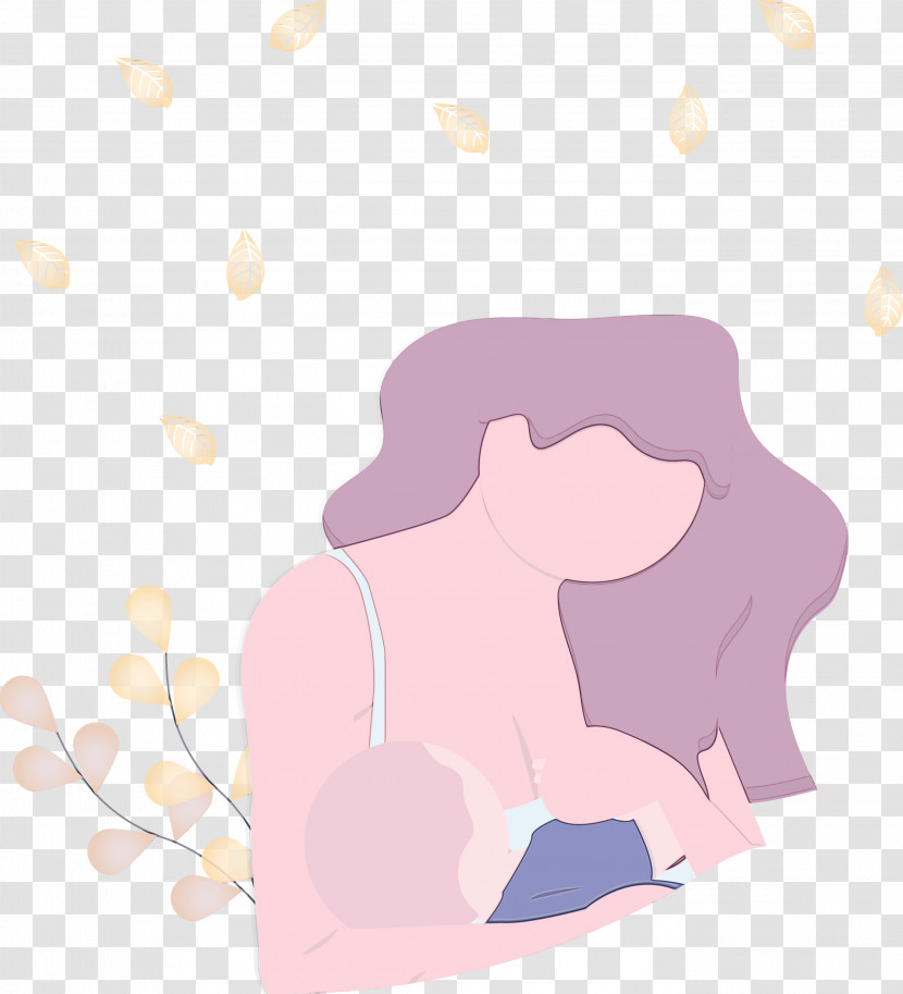 Pink Cartoon Transparent PNG