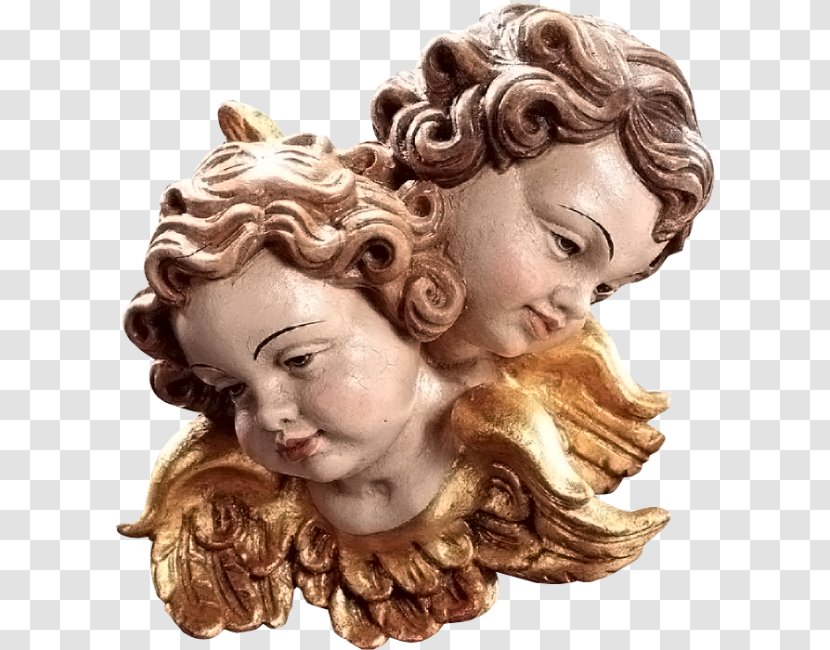 Head Of An Angel Baroque Putto Sculpture Transparent PNG