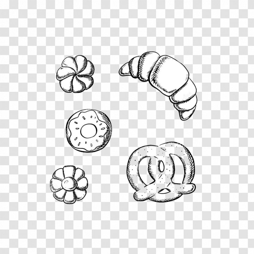 Donuts Bakery Croissant Frosting & Icing Vector Graphics - Auto Part - Grado Transparent PNG