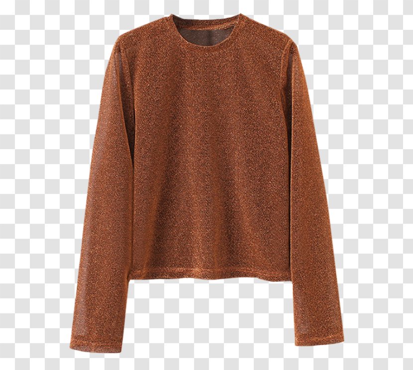 Long-sleeved T-shirt Slipper Sweater Transparent PNG