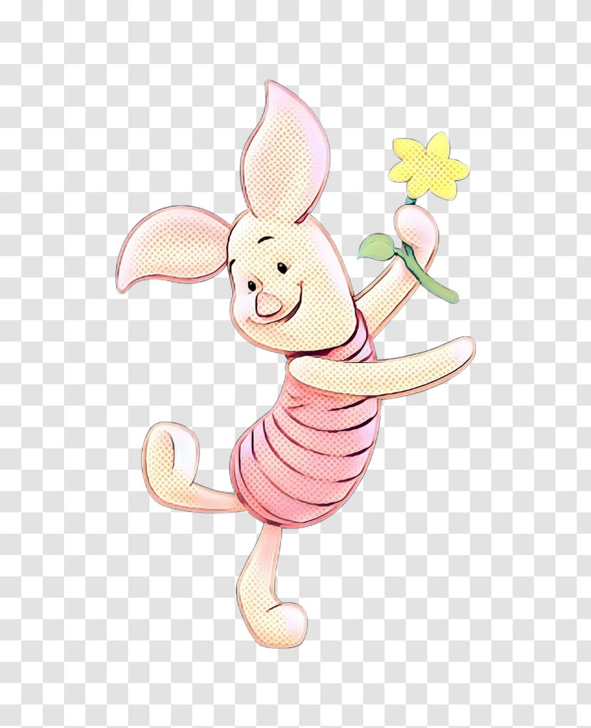 Easter Bunny Background - Pink M - Animation Transparent PNG