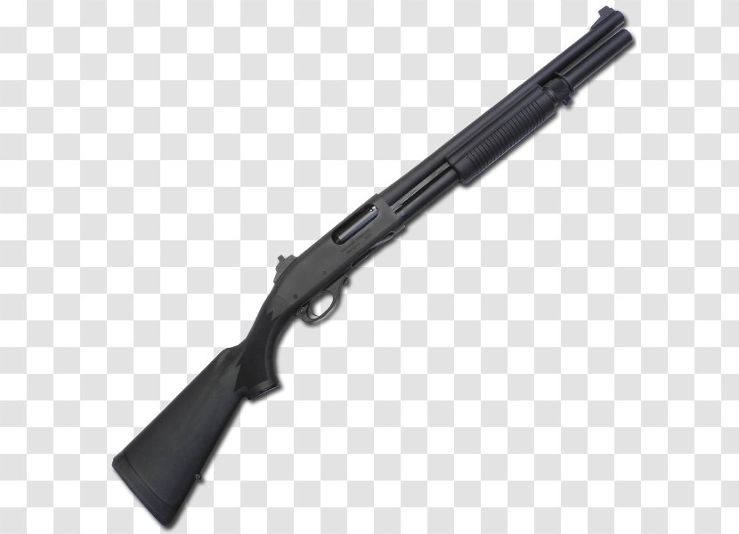 Trigger Shotgun Firearm Pump Action Mossberg 500 - Cartoon - Border Tech Transparent PNG