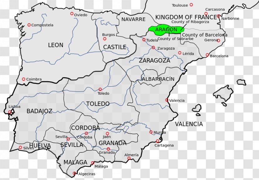 Kingdom Of León Reconquista Aragon Sobrarbe Transparent PNG