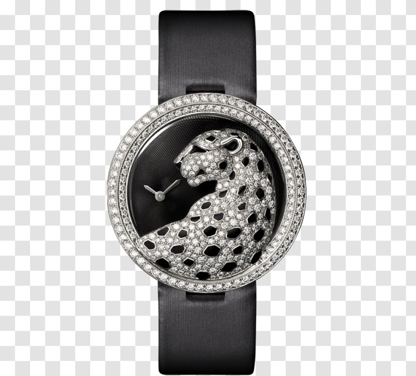 Cartier Pocket Watch Jewellery Diamond - Ronde Solo Transparent PNG