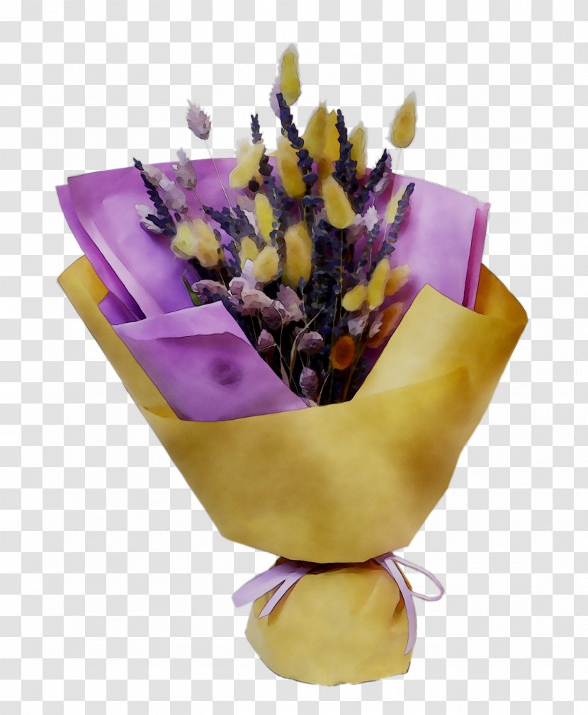 Flower Bouquet Cut Flowers Gift Yellow - Dish - Cuisine Transparent PNG
