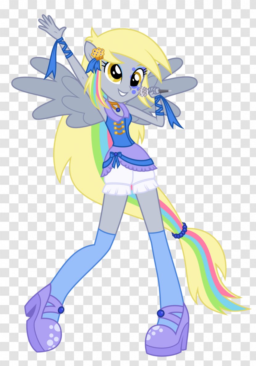Derpy Hooves Pinkie Pie Pony Rainbow Dash Twilight Sparkle - Watercolor - My Little Transparent PNG