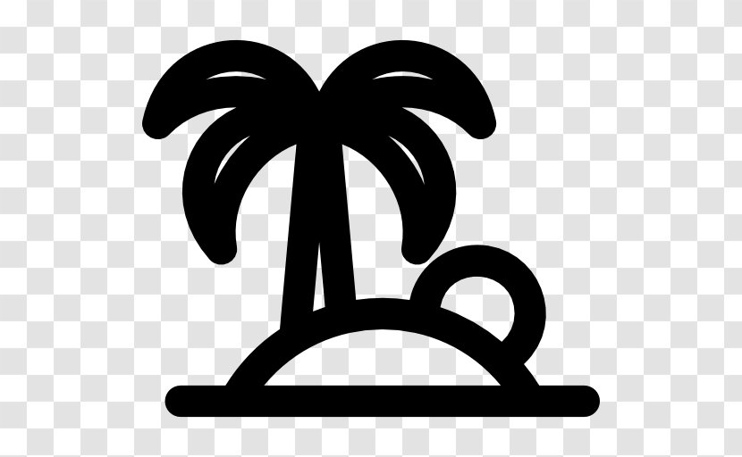 Clip Art - Tree - Desert Island Transparent PNG