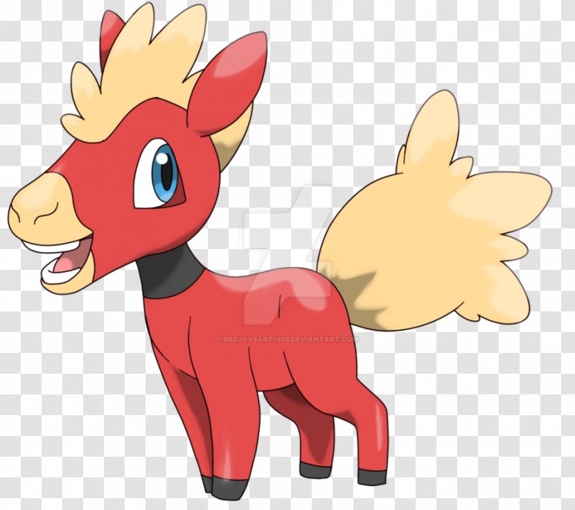 Pony Horse Pokémon FireRed And LeafGreen Foal - Cartoon Transparent PNG