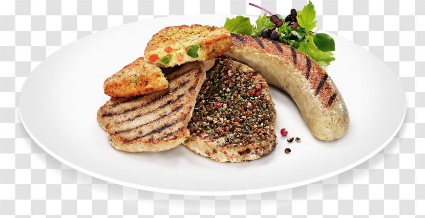 Vegetarian Cuisine Full Breakfast Recipe Food - Meat Grilled Transparent PNG