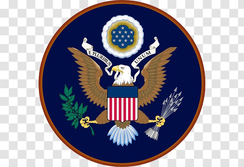 Federal Government Of The United States Embassy - National Counterterrorism Center - Hotel Flag Cabinet StatesUSA Coat Arms Transparent PNG