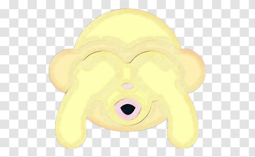 Yellow Cartoon Nose Snout Clip Art - Smile Transparent PNG