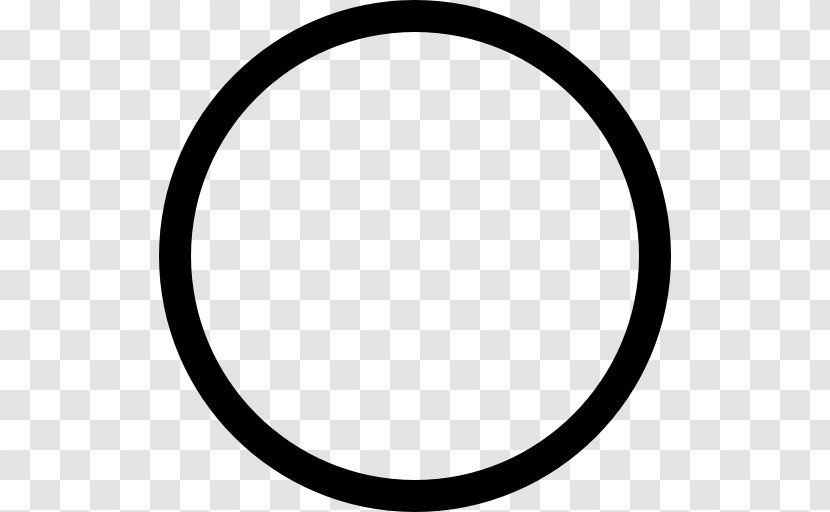 Black Circle Clip Art - Oval Transparent PNG