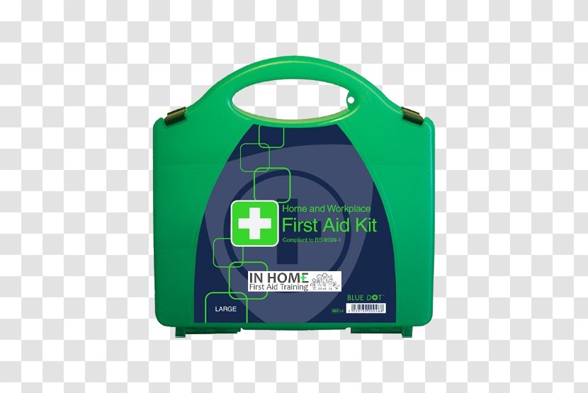First Aid Kits Supplies Medical Equipment Dressing BS 8599 - Green - Kit Transparent PNG