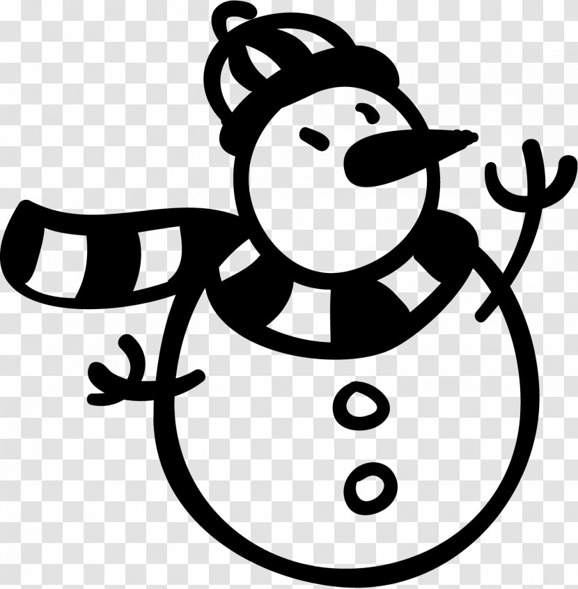 Drawing Snowman - Happiness Transparent PNG