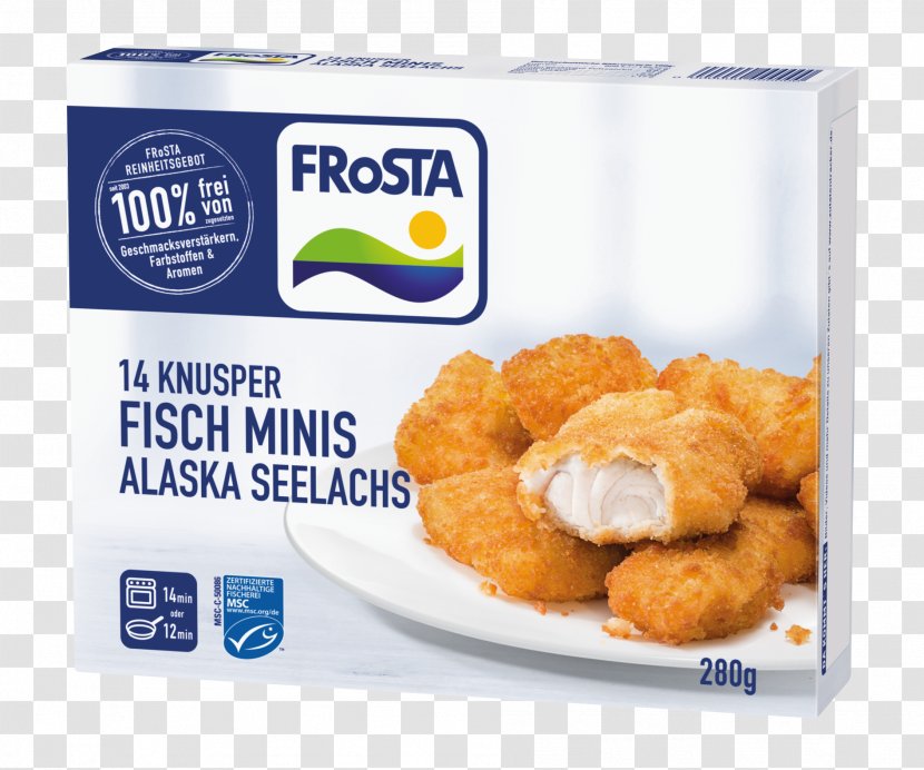 McDonald's Chicken McNuggets Fish Finger Nugget Frosta AG - Breading Transparent PNG