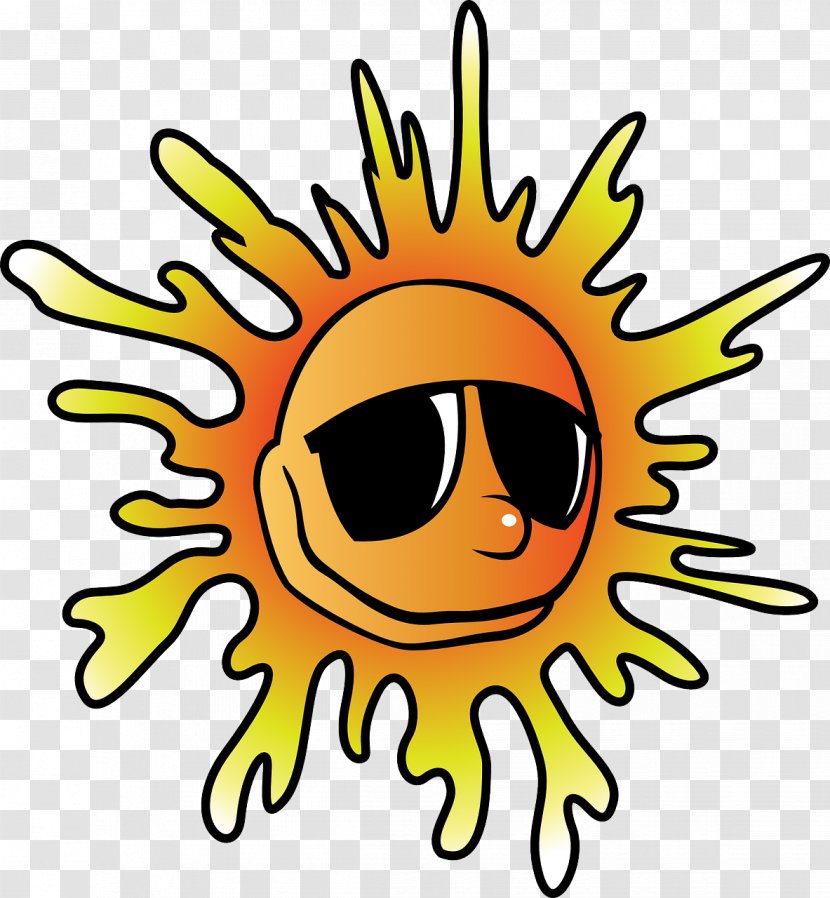Sunglasses Stock.xchng Clip Art - Emoticon - Sun Wearing Transparent PNG