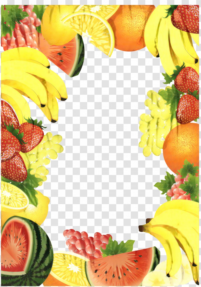 Food Background - Plant - Strawberries Citrus Transparent PNG