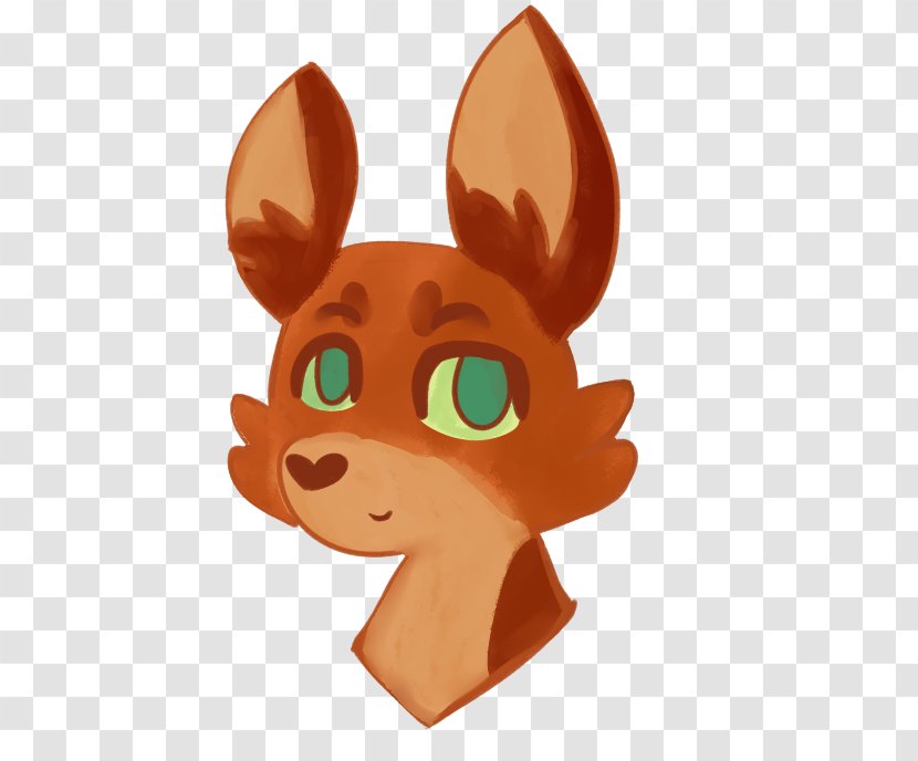 Cartoon Dog Canidae Nose - Rabits And Hares Transparent PNG