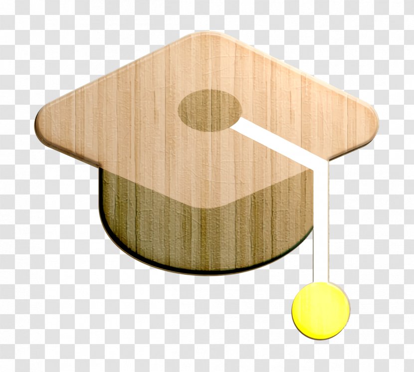 Cap Icon Education Hat - Wood Table Transparent PNG