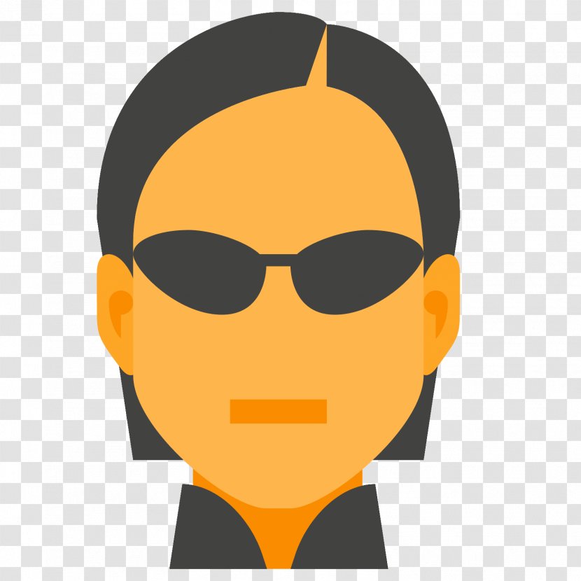 The Matrix Agent Smith Trinity Oracle Neo - Head Transparent PNG