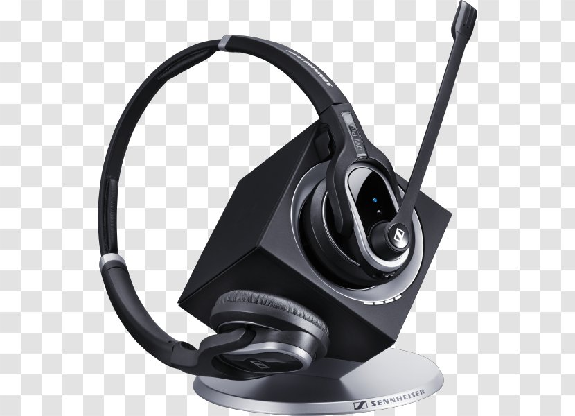 Microphone Sennheiser DW Pro 2 Headset 1/2 Digital Enhanced Cordless Telecommunications - 504547 Culture Series Wideband Transparent PNG