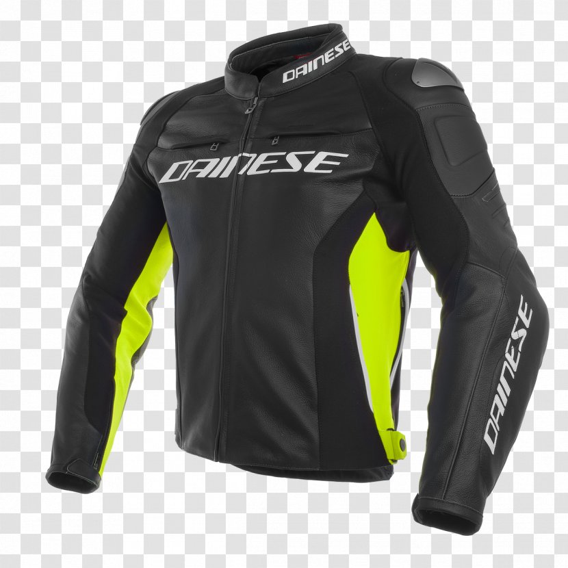 Dainese Motorcycle Helmets Jacket Leather - Yellow Transparent PNG
