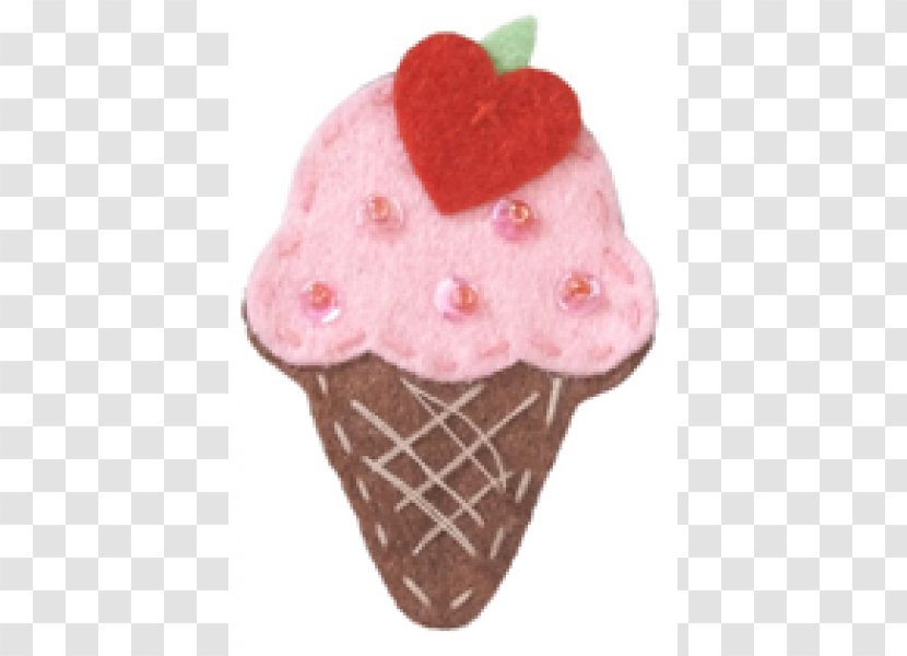 Gelato Ice Cream Cones Strawberry - Cone Transparent PNG