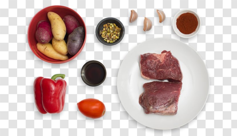Roast Beef Bresaola Game Meat Garnish Tableware - Fingerling Potato Transparent PNG