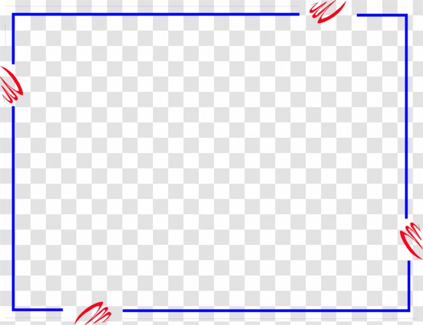 Game Brand Area Pattern - Point - Free Blue Borders And Frames Transparent PNG