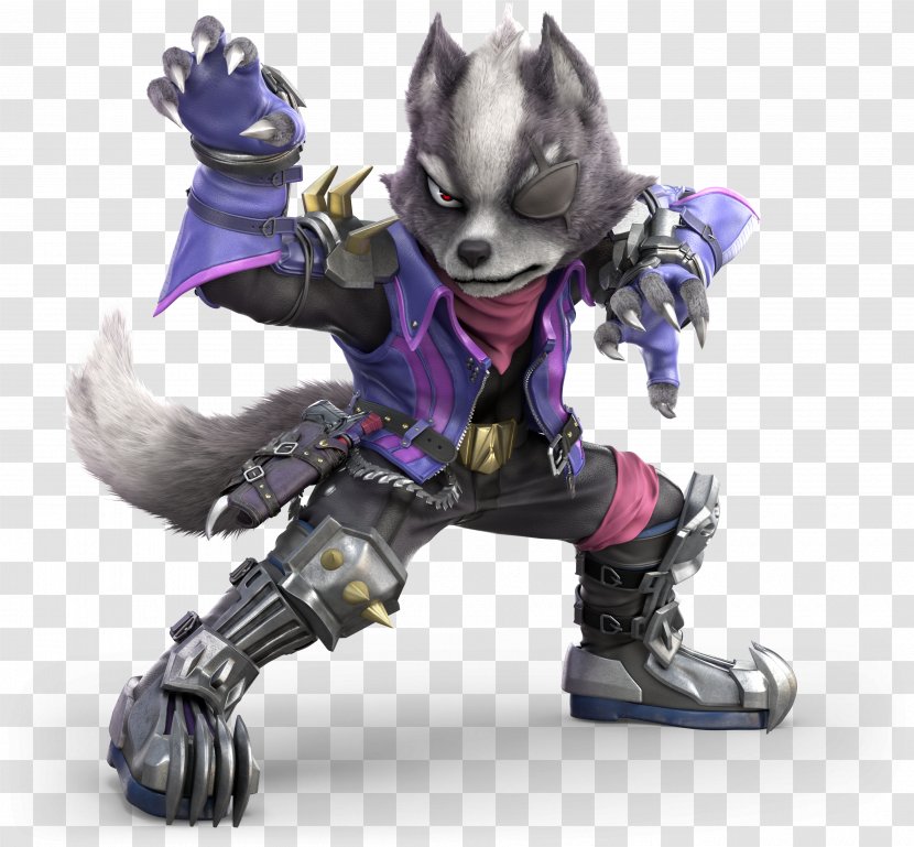 Super Smash Bros.™ Ultimate Bros. Brawl Star Fox Nintendo Switch Link - Dire Wolf Size Transparent PNG