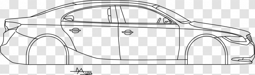 Motor Vehicle Car Automotive Design - Adobe Illustrator Transparent PNG