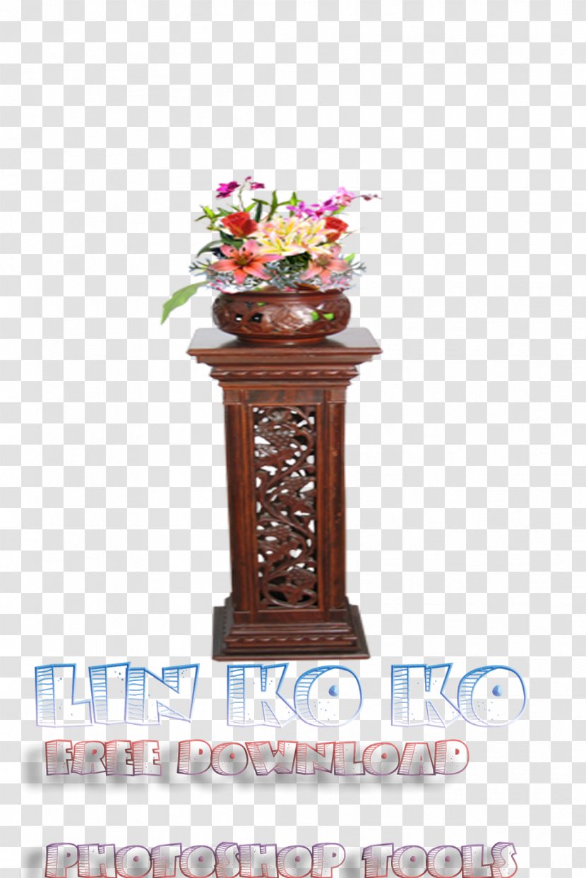 2 On Vase Floral Design Data - Flowerpot - Psd Layering Of Vip Transparent PNG