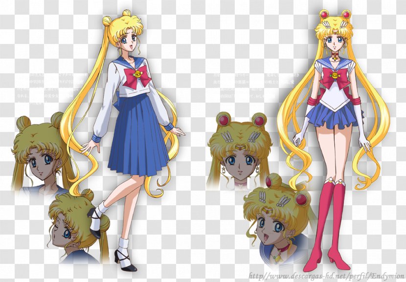 Sailor Moon Mercury Venus Jupiter Senshi - Silhouette - Drops Transparent PNG